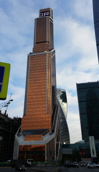 Небоскрёб «Меркурий Сити». 3 ноября 2020 года